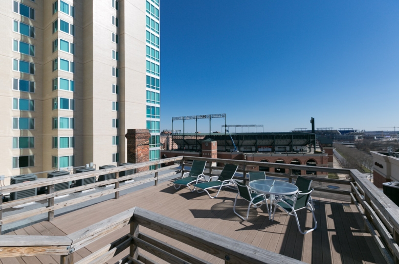 Greenehouse furnished resident deck