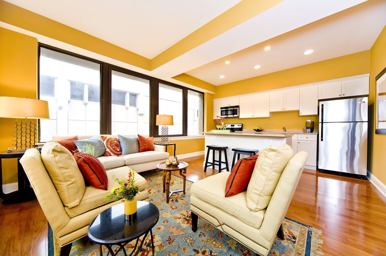 Cherry Street living space