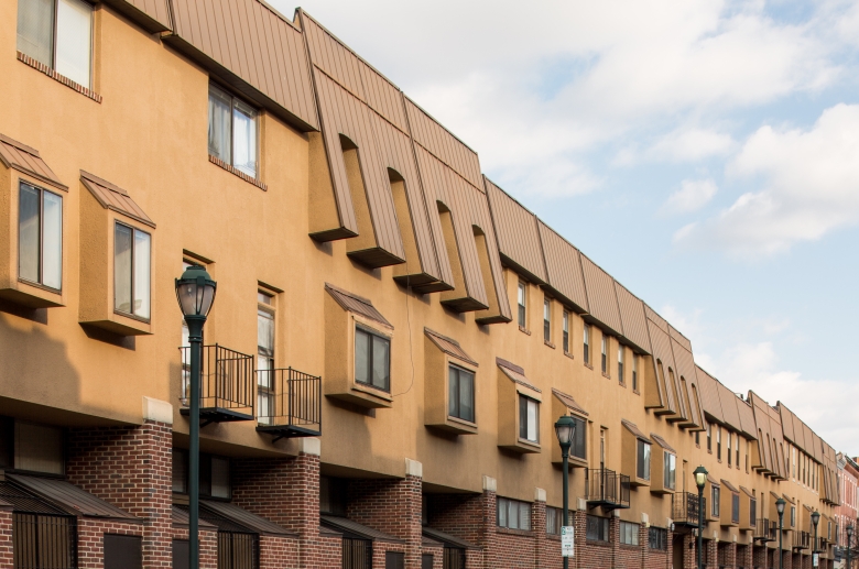 Juliet balconies in some units