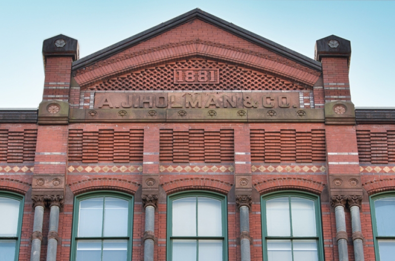 1222 Arch Street facade close-up