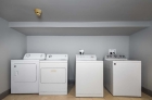 Laundry room with washer and dryer on site at 1316 Pine Street