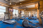 Resident sky box with fitness center at 2121 Market Street