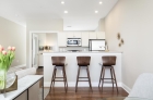 Breakfast bar with granite countertop at 2040 Market Street