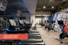 Cardio equipment and Peloton cycles at 1420 Chestnut Street