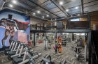 Fitness center cardio equipment  