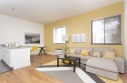 University Apartments spacious living areas feature hardwood floors