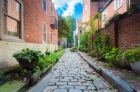 Cobblestone alley