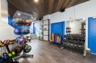 Fully equipped on-site fitness center