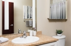 Updated modern bathroom