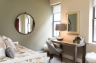 Bedroom with abundant natural light