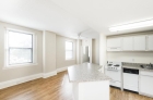 Combined kitchen and dining space