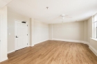 Living room with ceiling fan