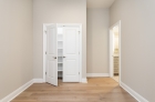 Main bedroom with closet and bathroom