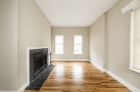 living room with fireplace