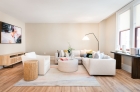 Living room with hardwood flooring at 1420 Chestnut