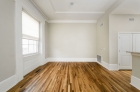 Gleaming hardwood floors