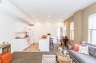Combined kitchen and dining spaces