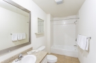Modern updated bathroom