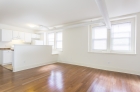 Combined kitchen and dining space