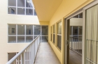 Clean and modern open hallway