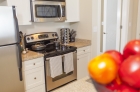 Open-concept kitchen