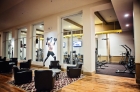 Lounge and fitness center