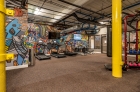 An array of cardio equipment at The Mills fitness center